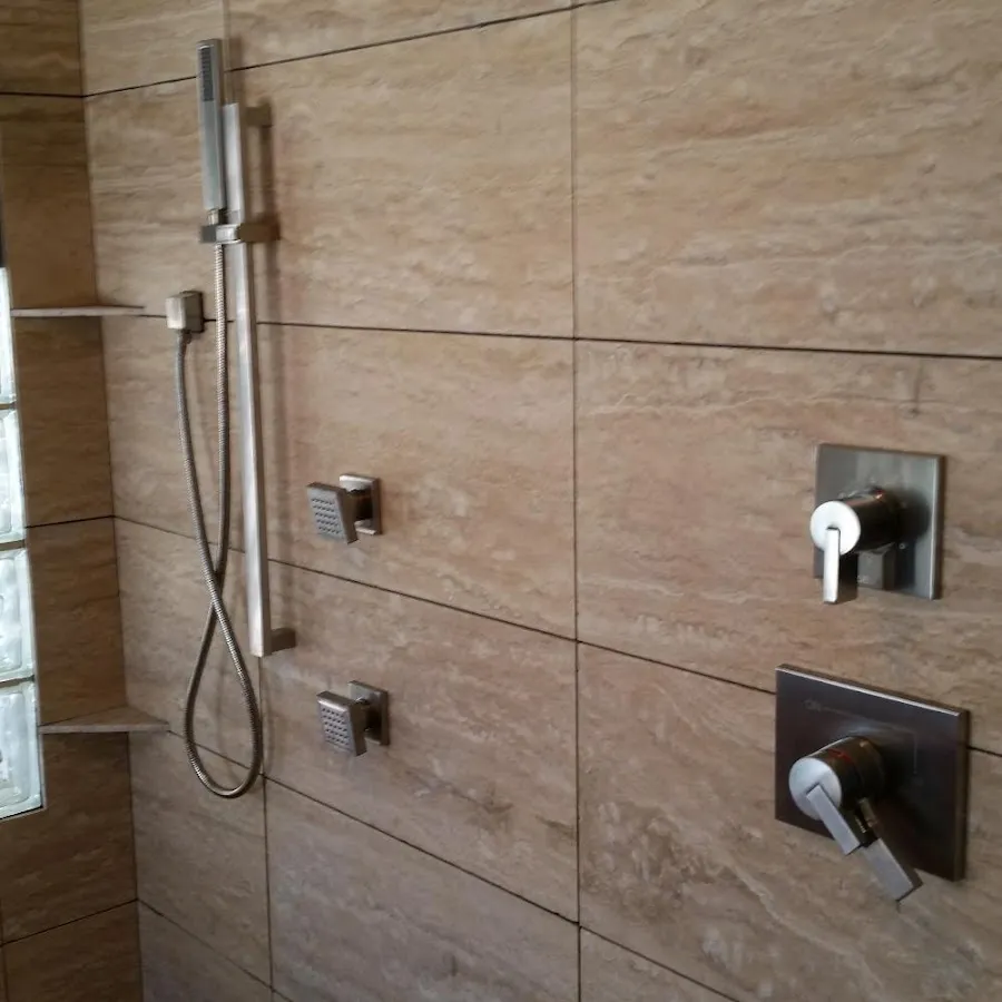 Shower fixture installation for Water Heater Replacement in Pittston